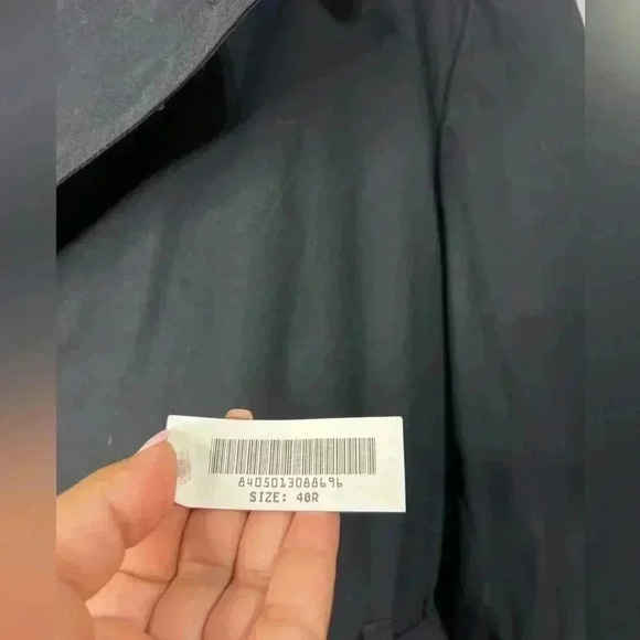 NWT US Army All Weather Black 385 Coat Size 40R - Picture 3 of 8